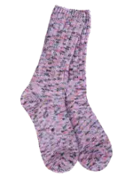 World's Softest Socks Ragg Crew Socks-Lavender