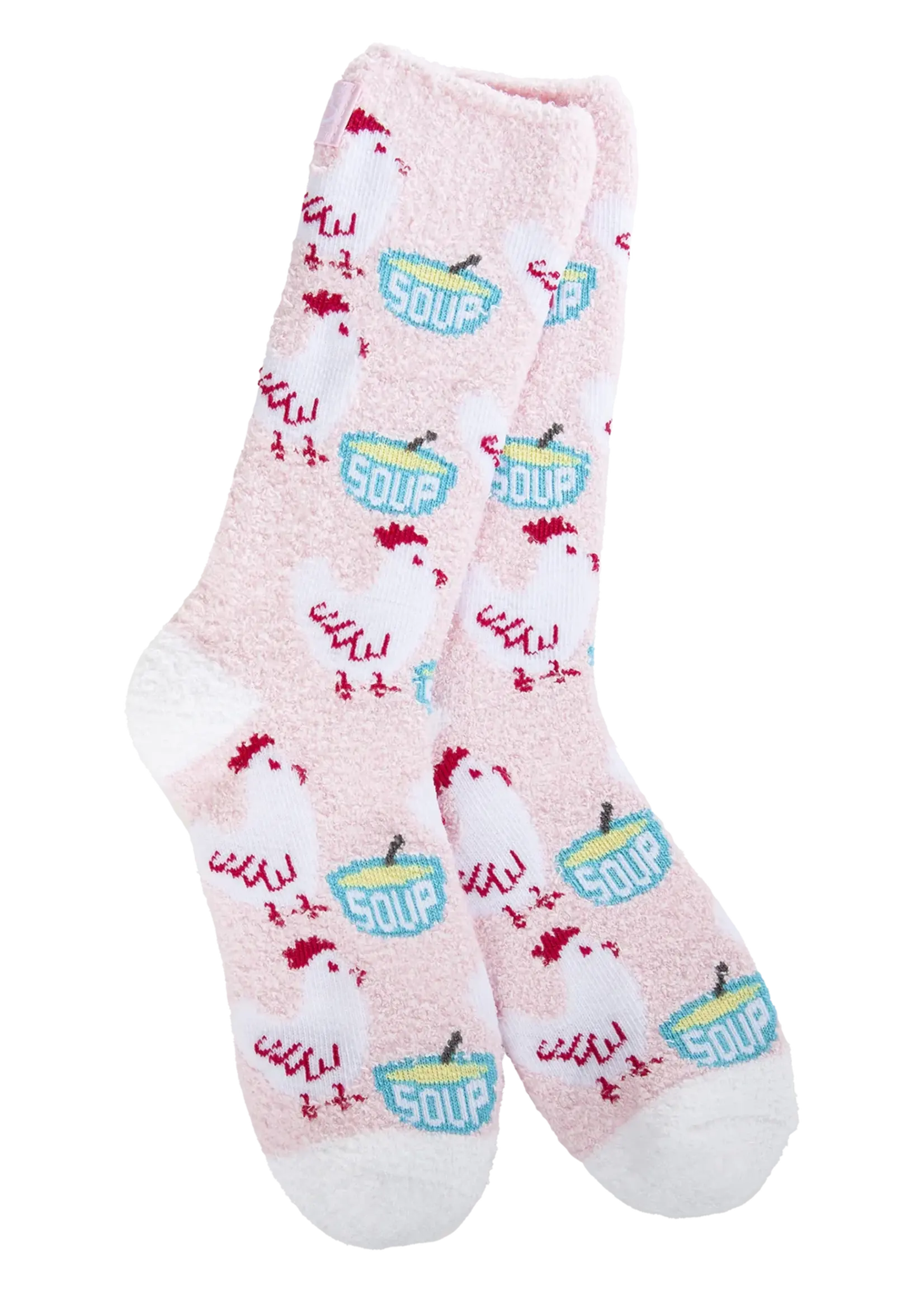 World's Softest Socks Chicken Soup Cozy Collection Socks