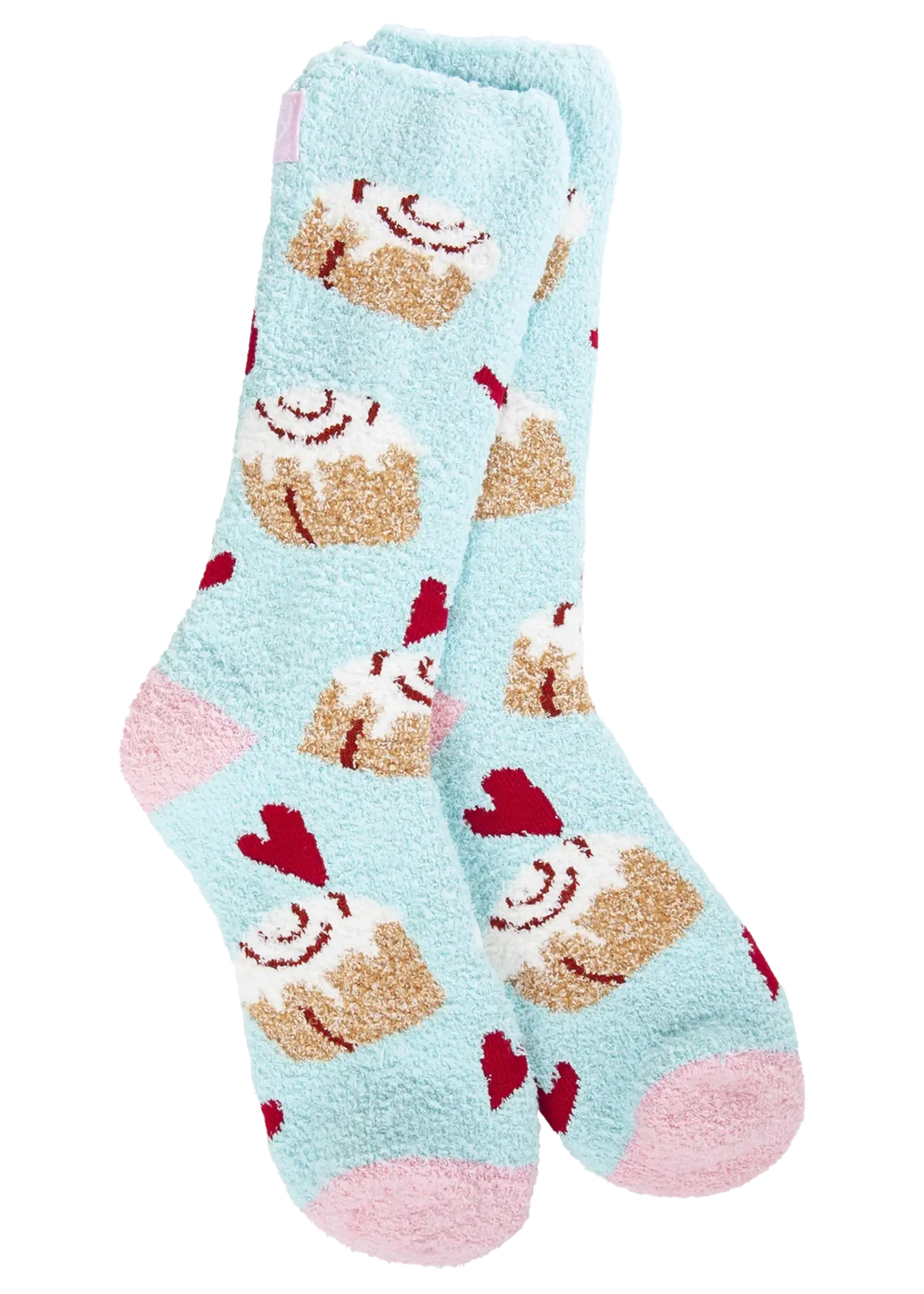 World's Softest Socks Cinnamon Bun Cozy Collection Socks