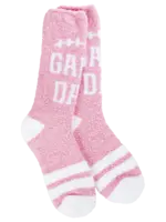 World's Softest Socks Pink Game Day Cozy Collection Socks