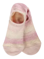 World's Softest Socks Ribbed Light Low Socks-Pink Lemonade