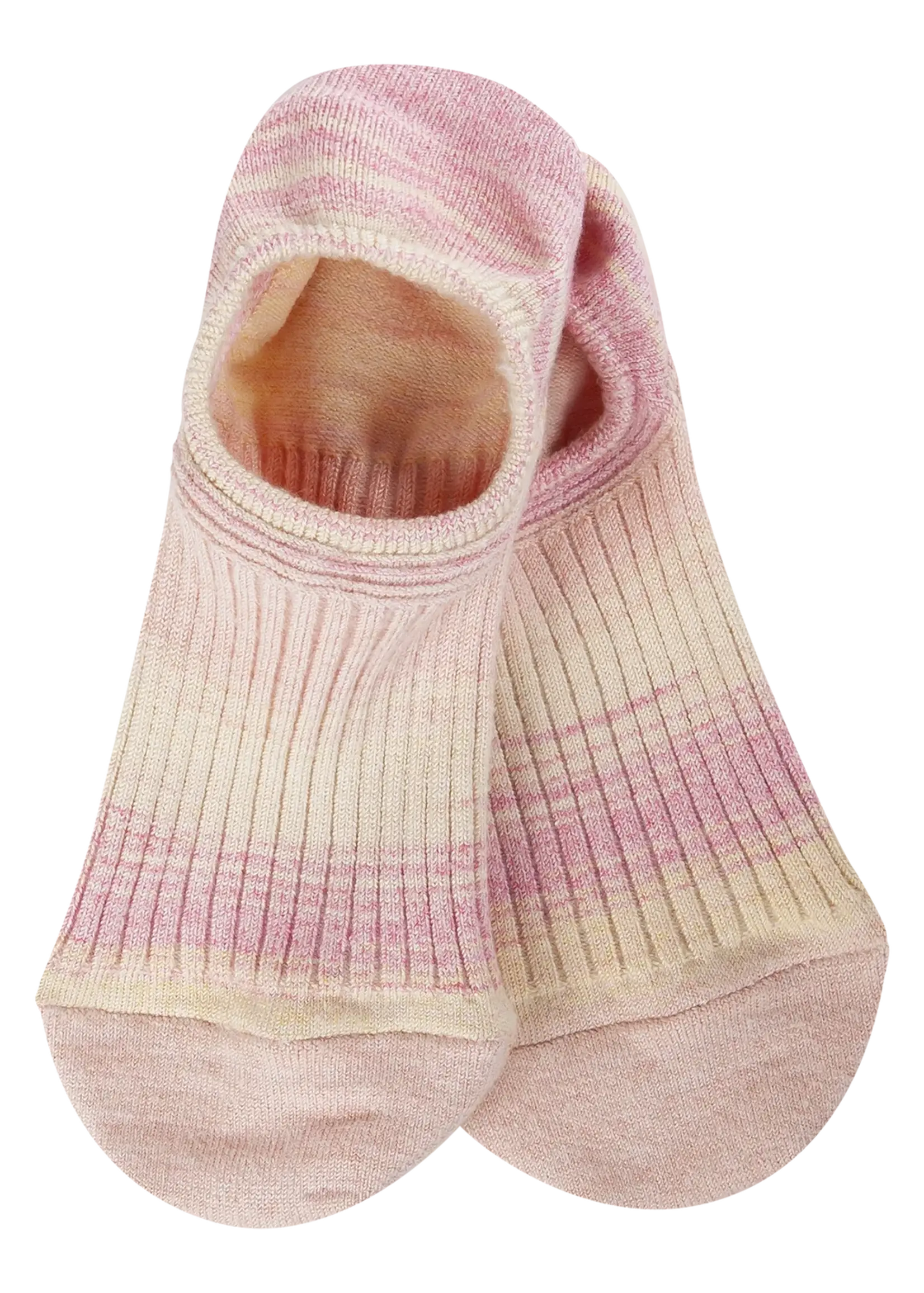 World's Softest Socks Ribbed Light Low Socks-Pink Lemonade