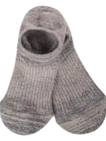 World's Softest Socks Light Ribbed Low Socks-Walnut