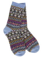 World's Softest Socks Nordic Blue Weekend Collection Socks