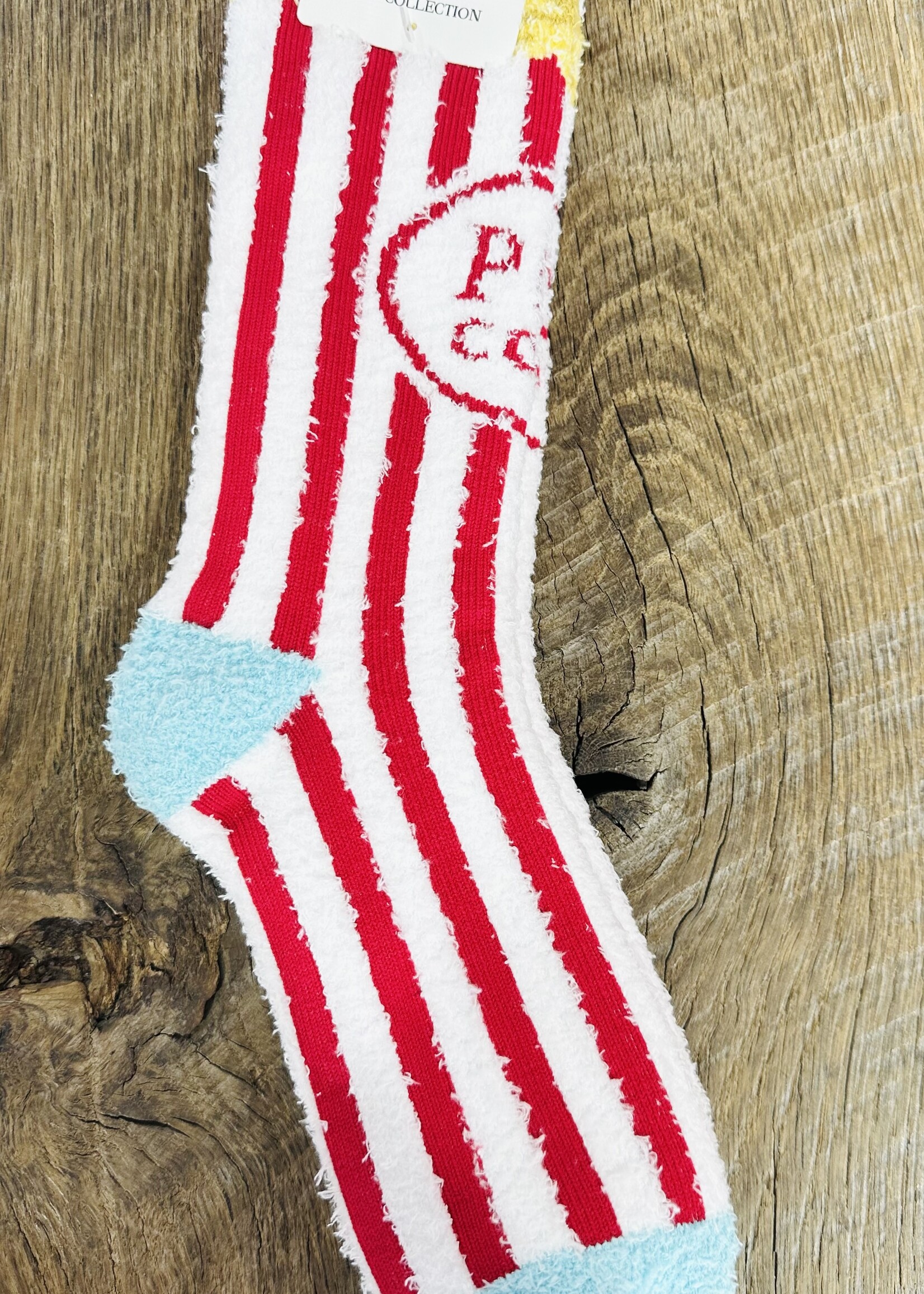 World's Softest Socks Popcorn Cozy Collection Socks