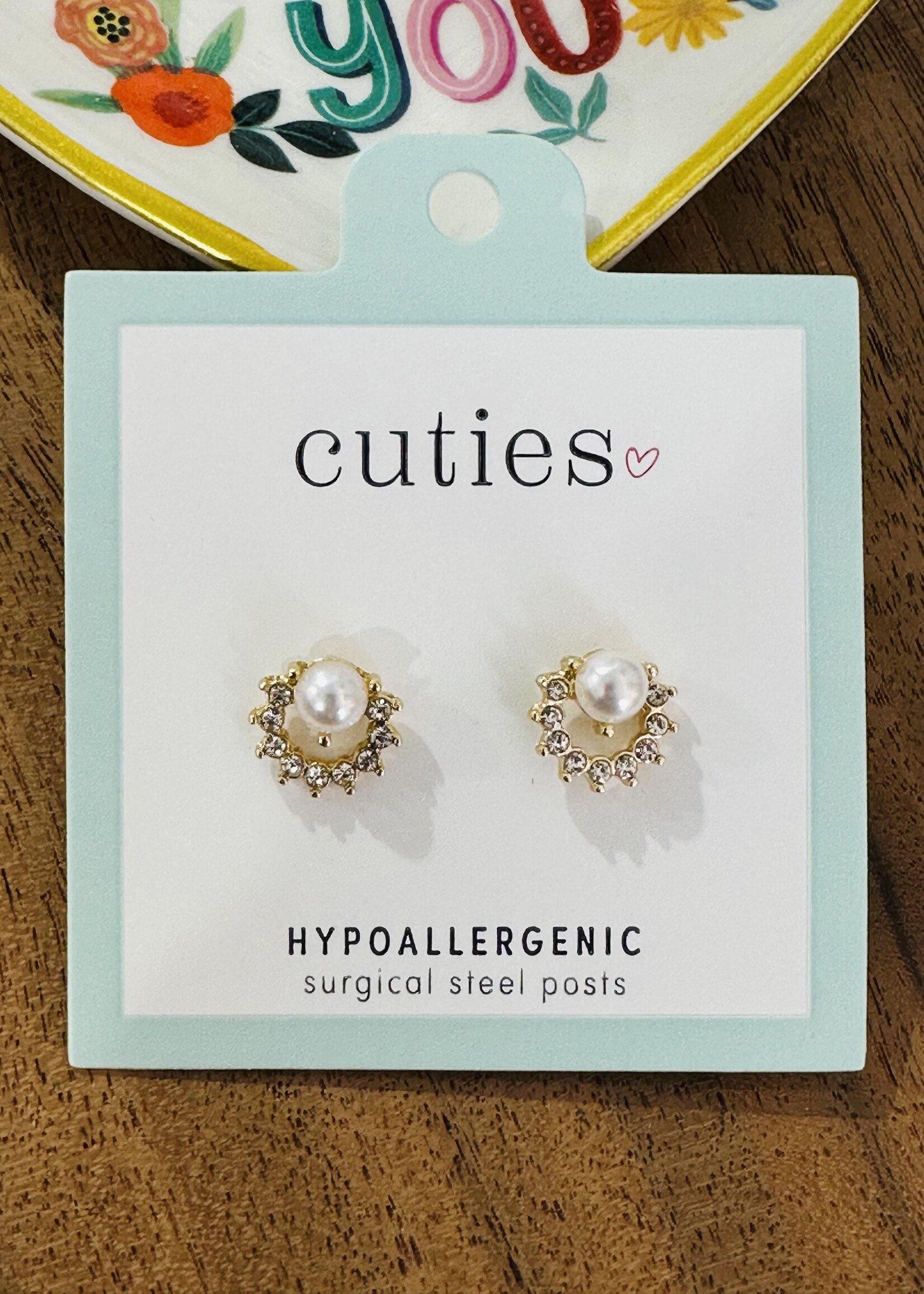 Pearl/Stud Infinity Studs