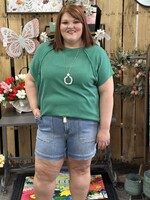 Judy Blue Judy Blue Drawing It Out Shorts