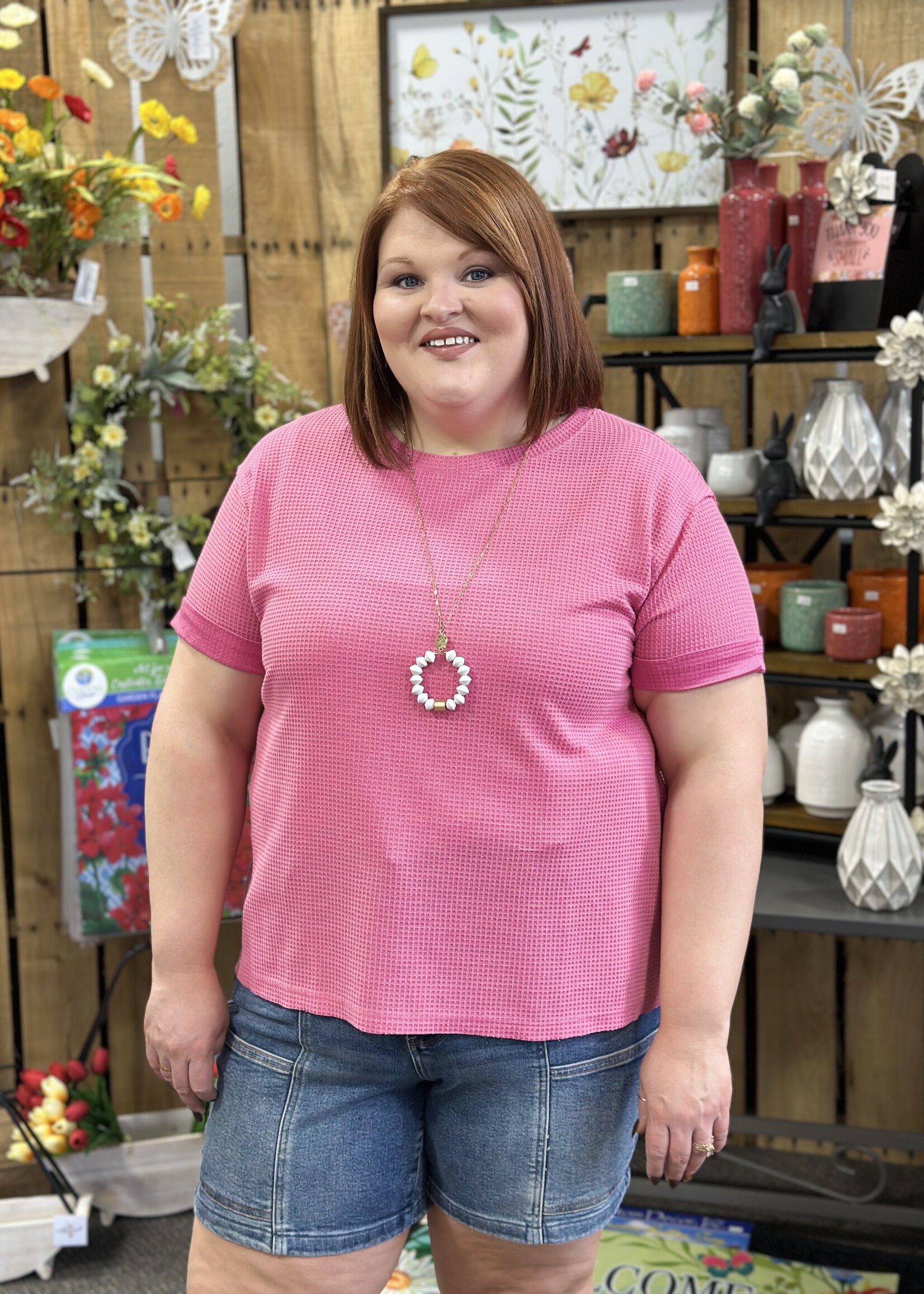 Andre by Unit The Callie Top in Pink