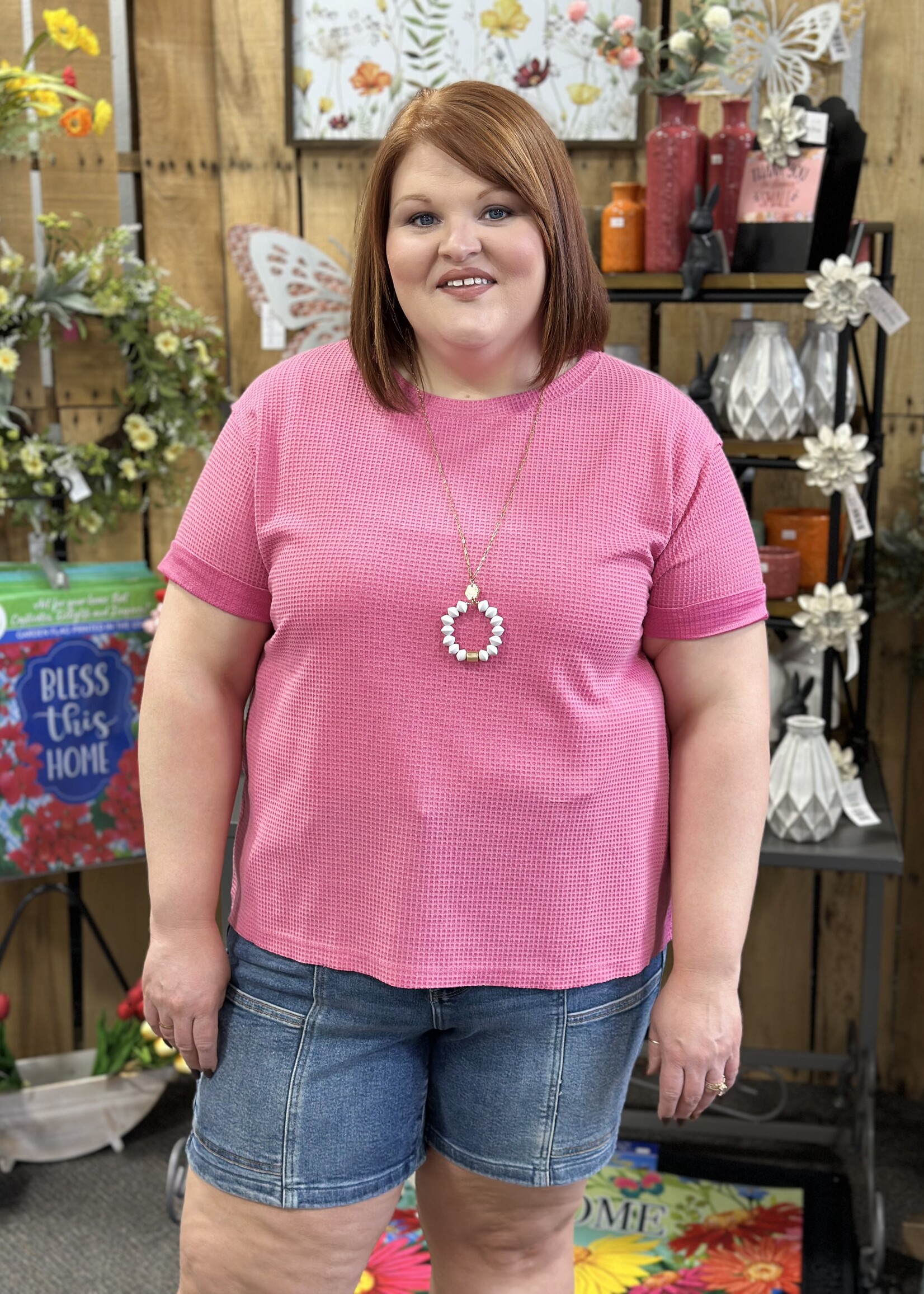 Andre by Unit The Callie Top in Pink