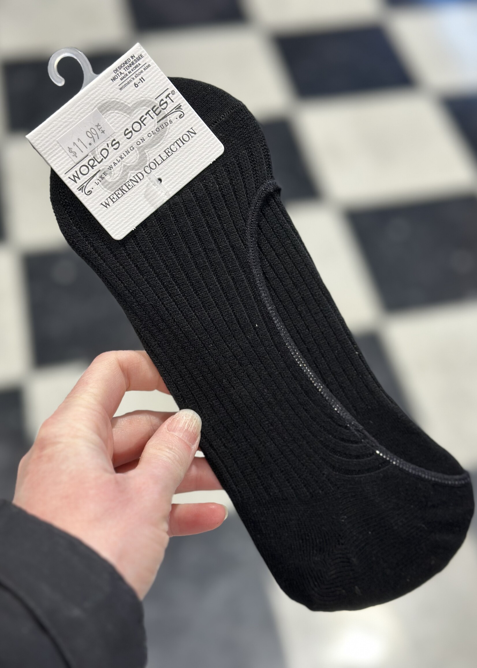 World's Softest Socks World’s Softest Socks Liner Collection-Black