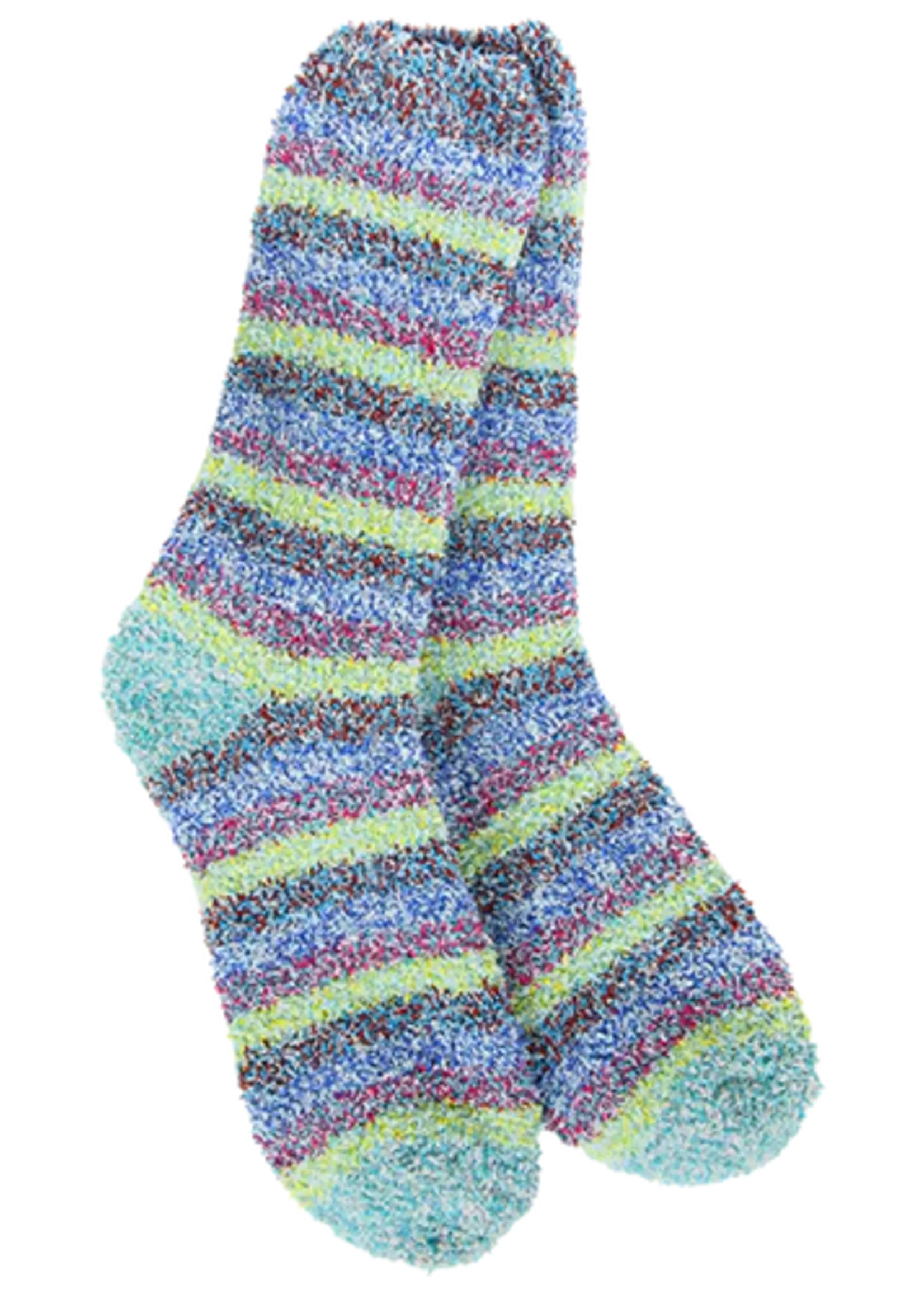 World's Softest Socks Cozy Crew Socks-Balmy Multi