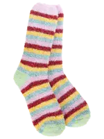 World's Softest Socks World’s Softest Cozy Crew Socks-Blossom Multi
