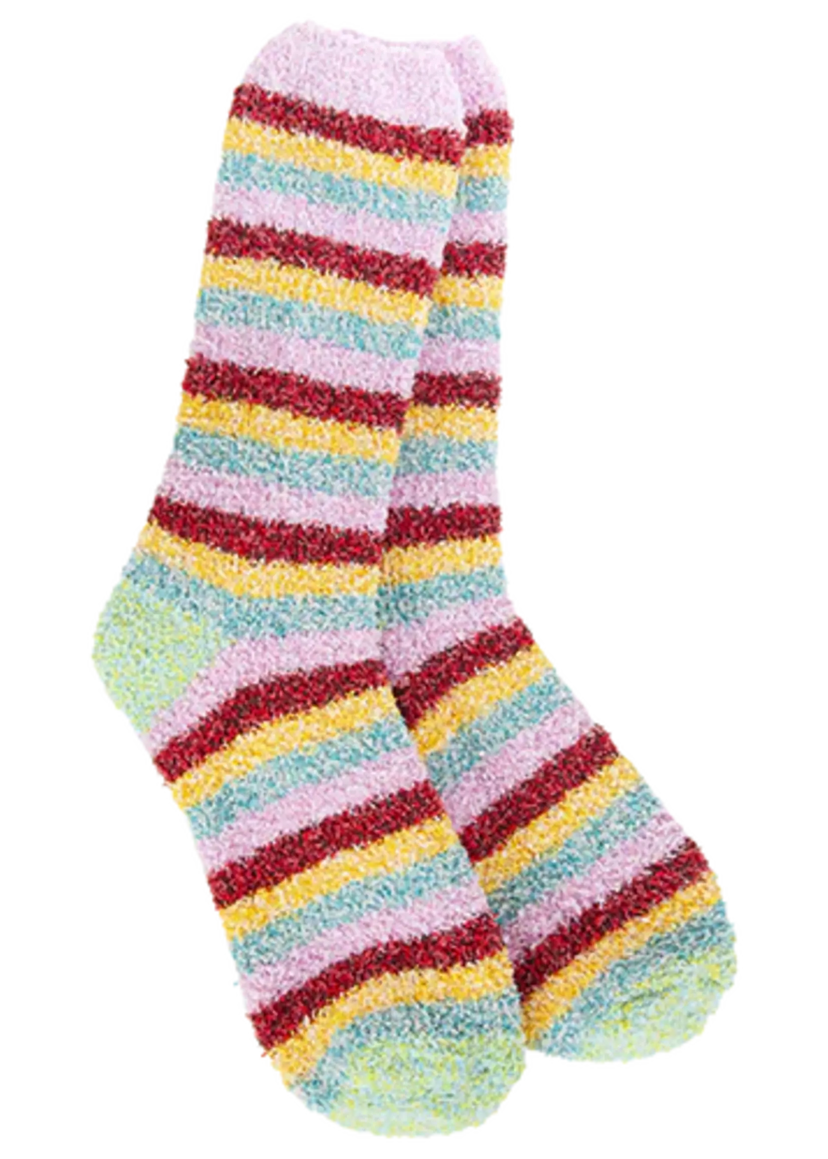 World's Softest Socks World’s Softest Cozy Crew Socks-Blossom Multi