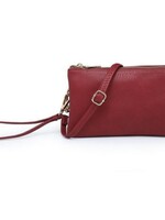 Jen & Co. Wine Riley Clutch