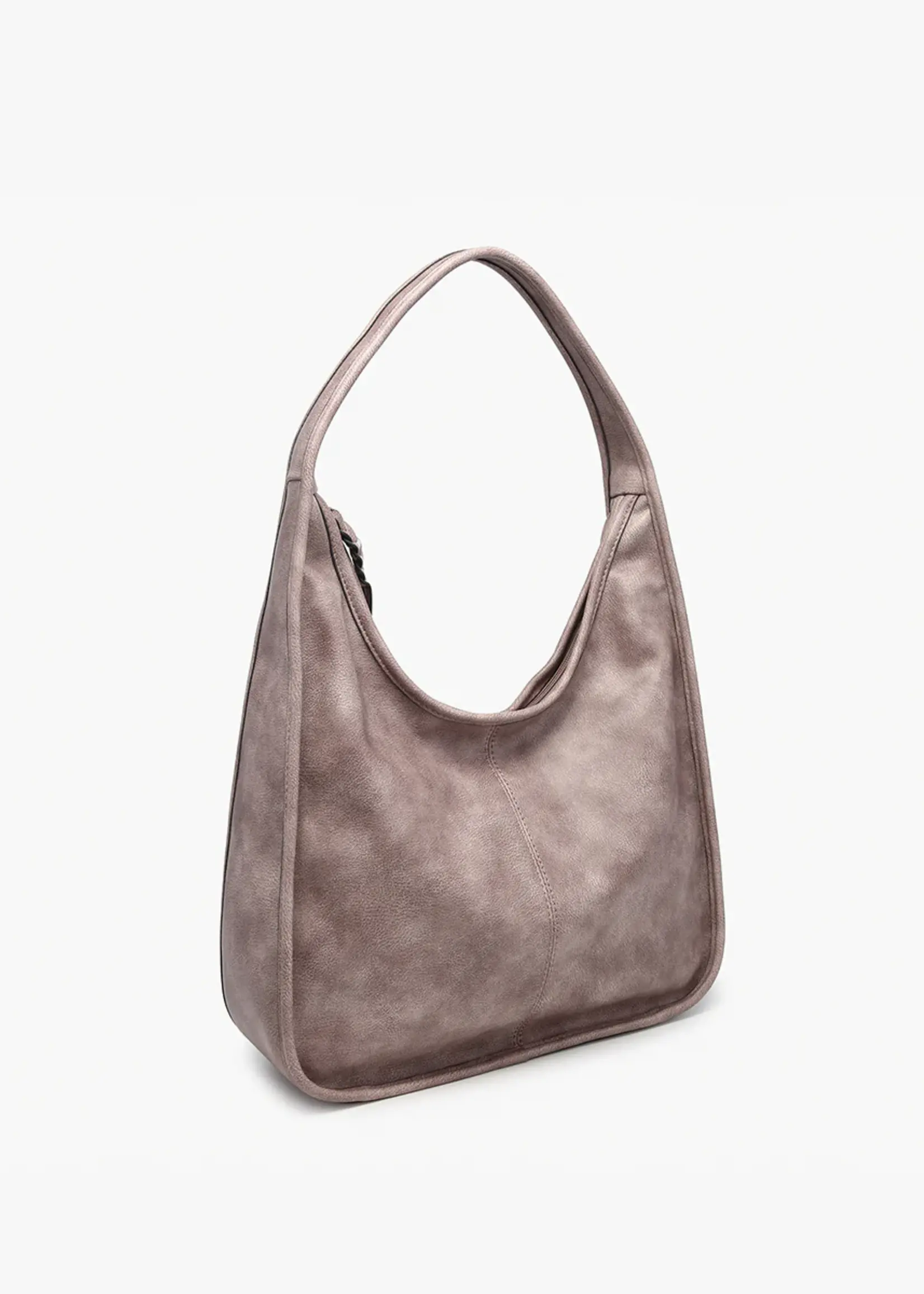 Jen & Co. Joey Slouchy Hobo Bag in Charcoal