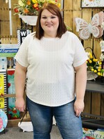 Grace+Emma The Holly Top in Cream