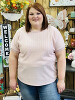 The Holly Top in Dusty Pink