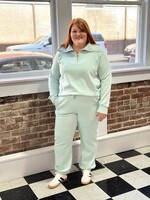 Dear Scarlett Trip to the Hamptons Joggers in Mint