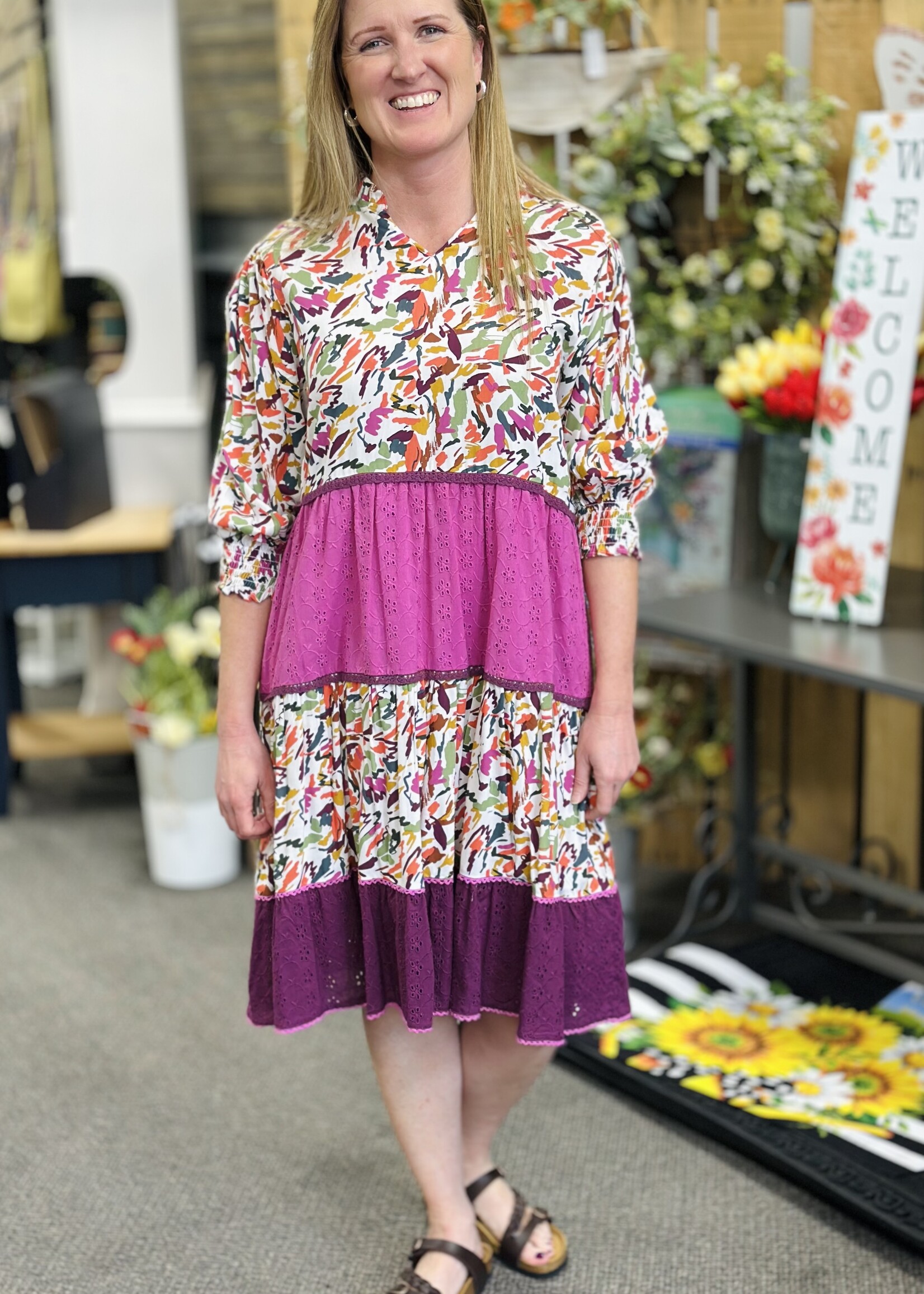 Siena Drop Waist Dress