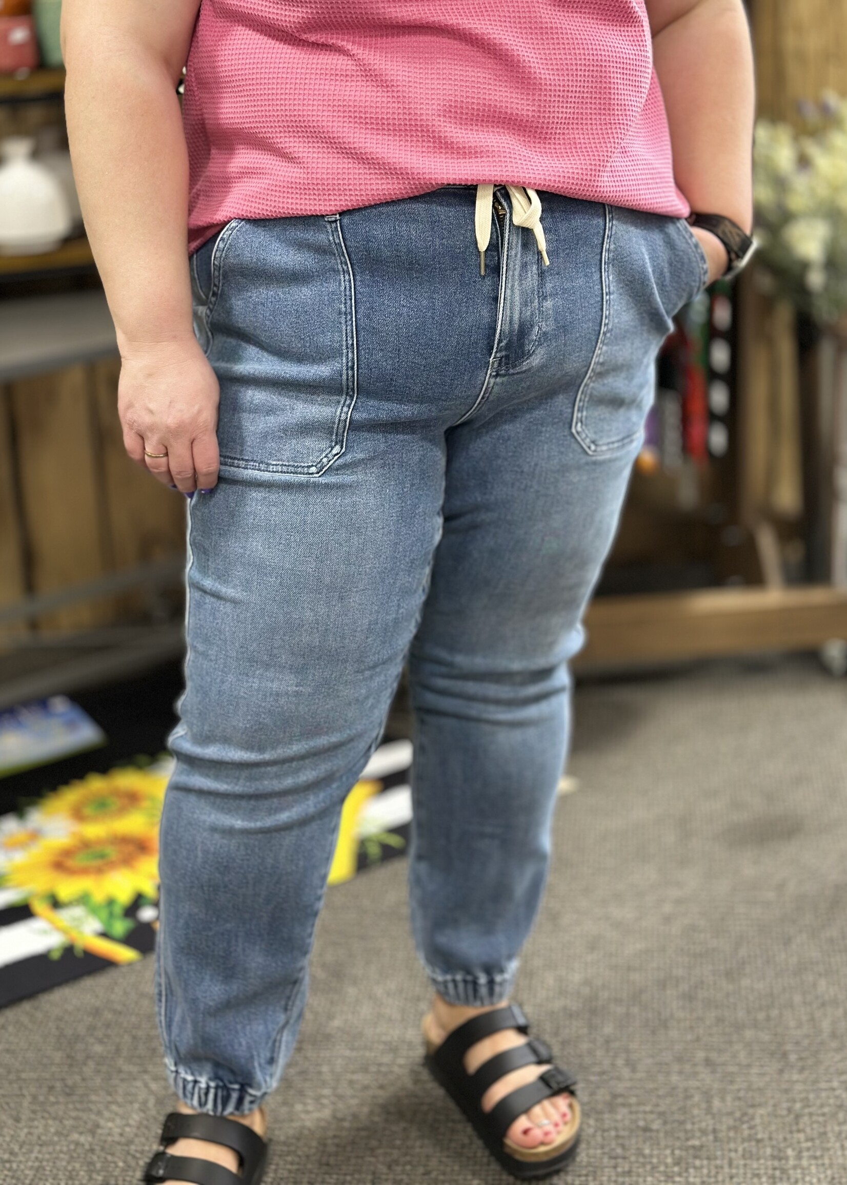 Judy Blue Judy Blue Ask Me Later Jogger Jean