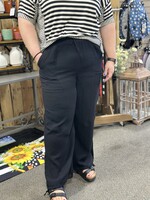 New In The Nita Gauze Pants in Black