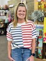 Haptics Seeing Stripes Sweater