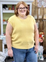 Bibi Yellow Sweater Vest