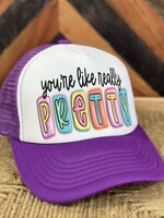 Attic Salt Boutique You’re Like Really Pretty Foam Trucker Hat