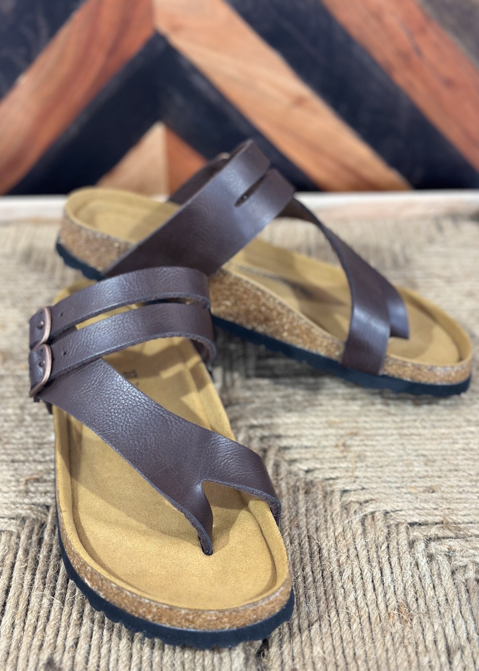Aerothotic The Viking Sandal in Brown