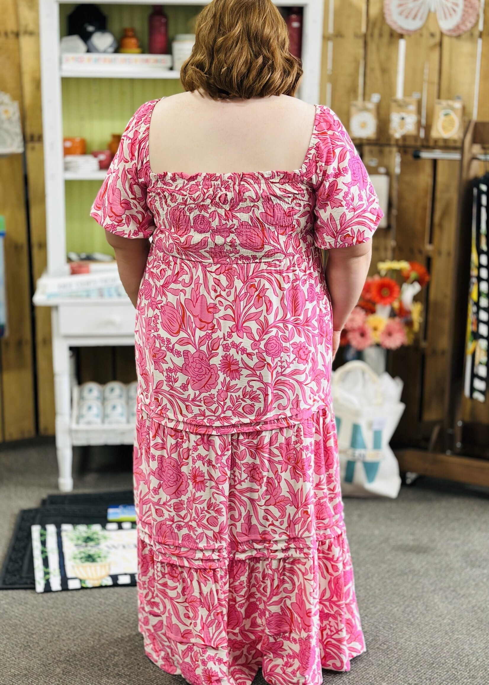 She + Sky The Corrine Floral Maxi