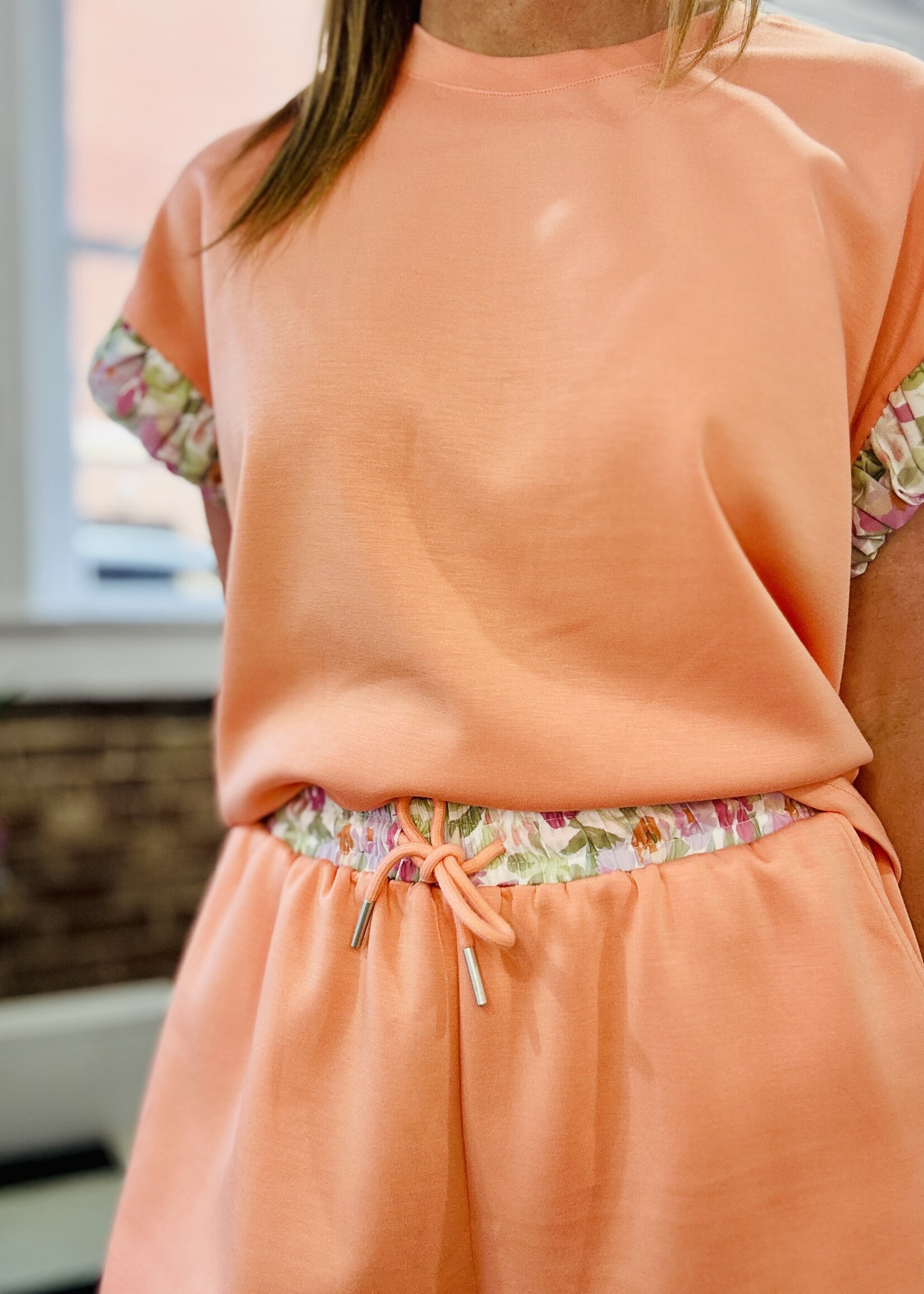 Jnna The Janie Summer Shorts in Coral