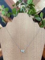 Attic Salt Boutique Sparkle Bow Necklace