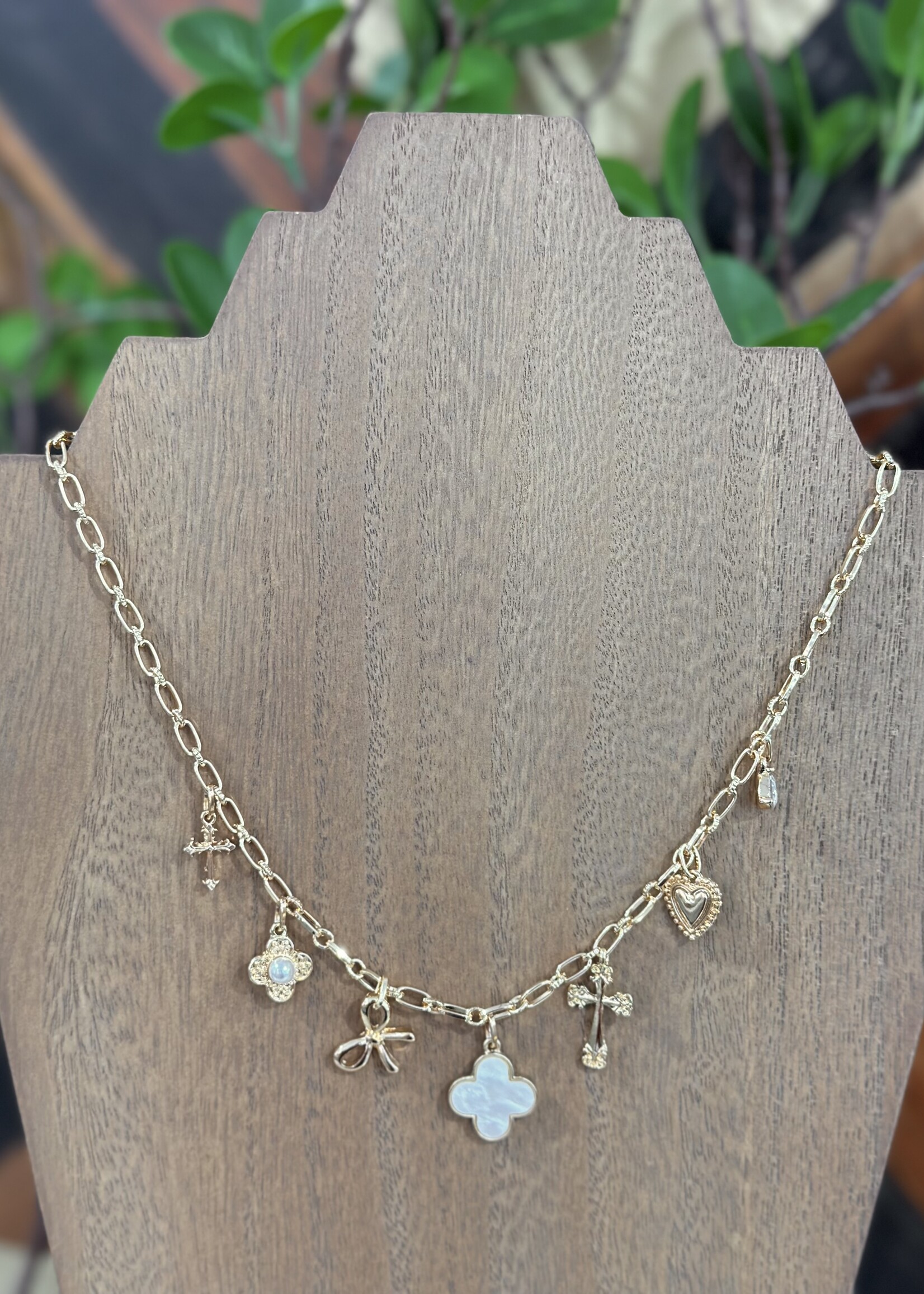 Attic Salt Boutique Classic Romantic Charm Necklace