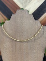 Alex Carol 4mm Gold Ball Necklace