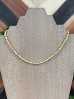 Alex Carol 5mm Gold Ball Necklace