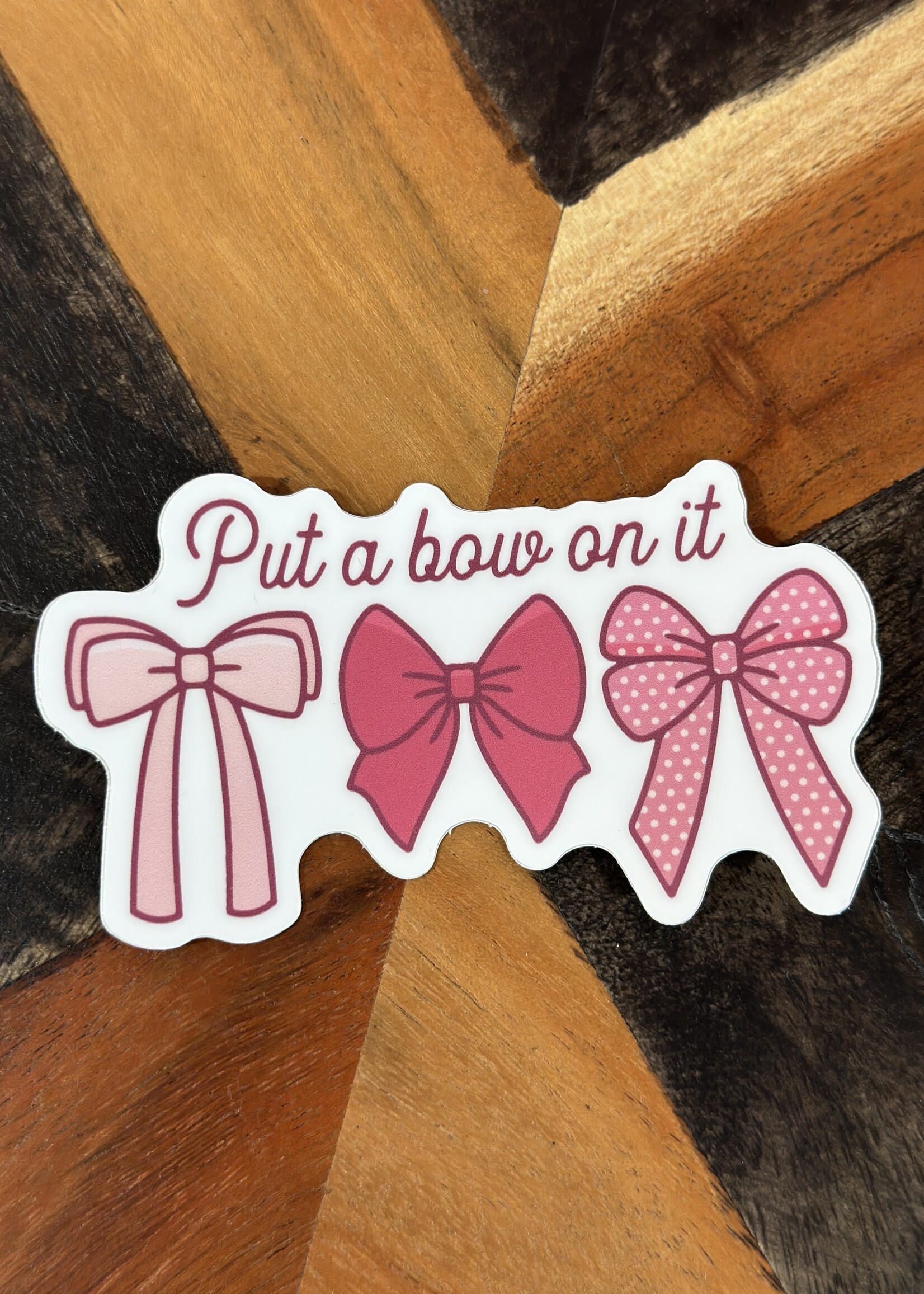 Stickers Northwest Put a Bow On It Sticker