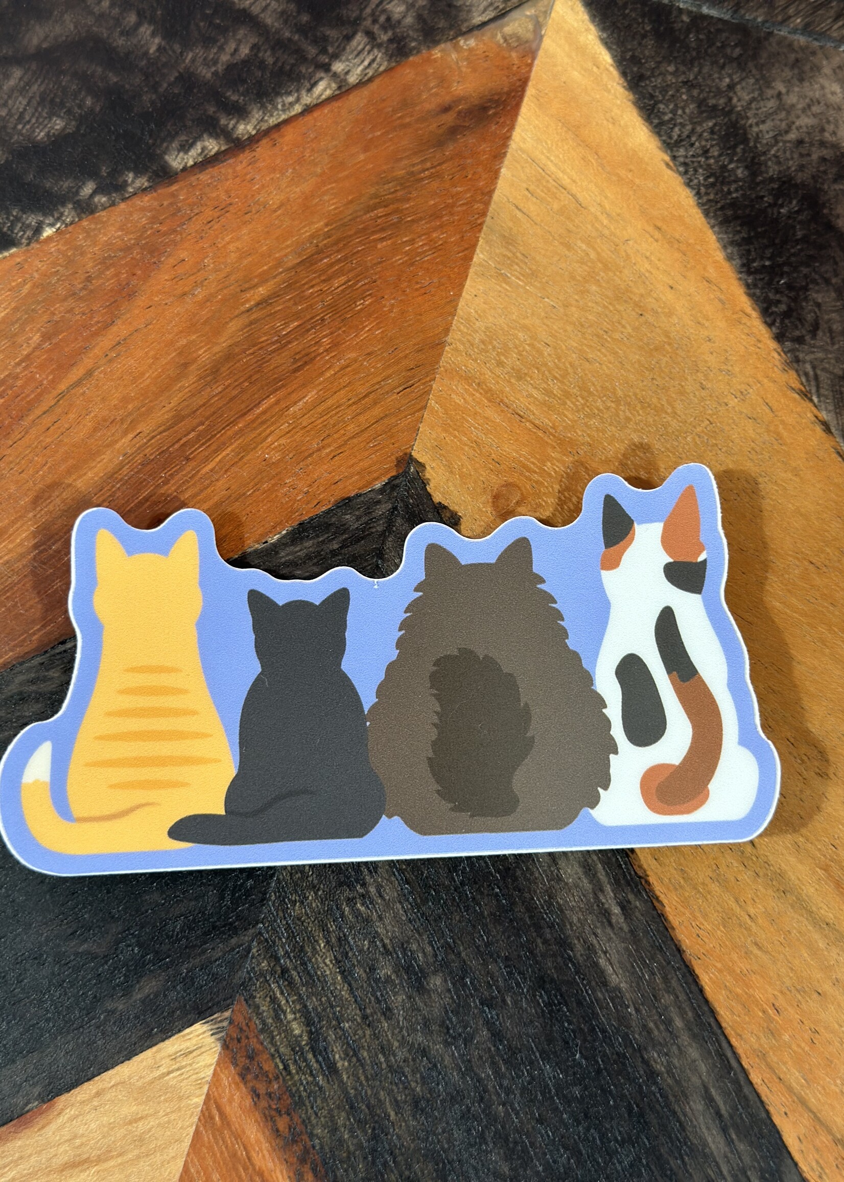 Stickers Northwest Sitting Cats Sticker