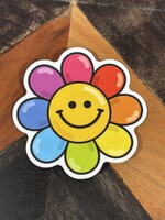 Stickers Northwest Smiley Flower Sticker