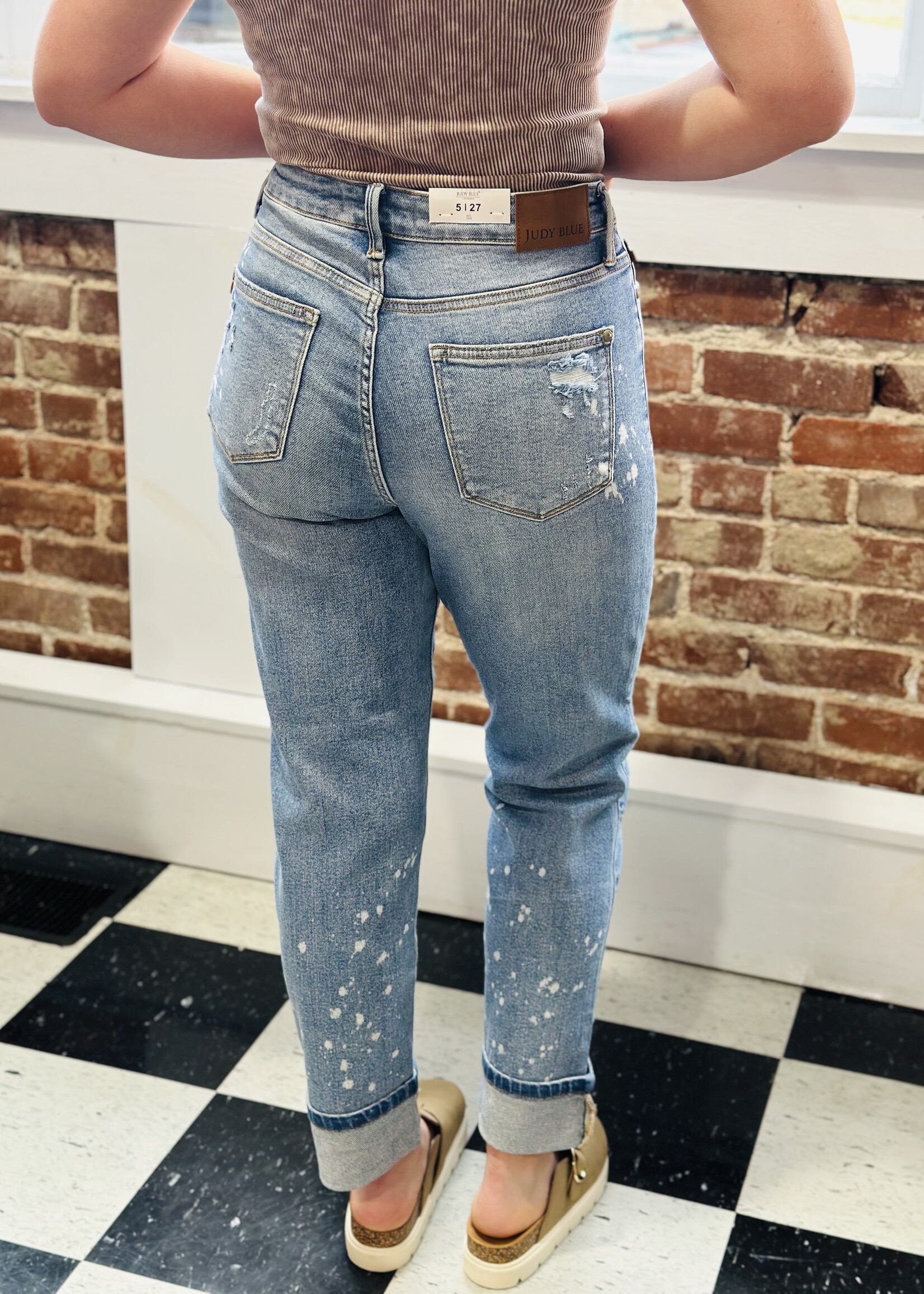Judy Blue Catch You On The Flipside Jeans