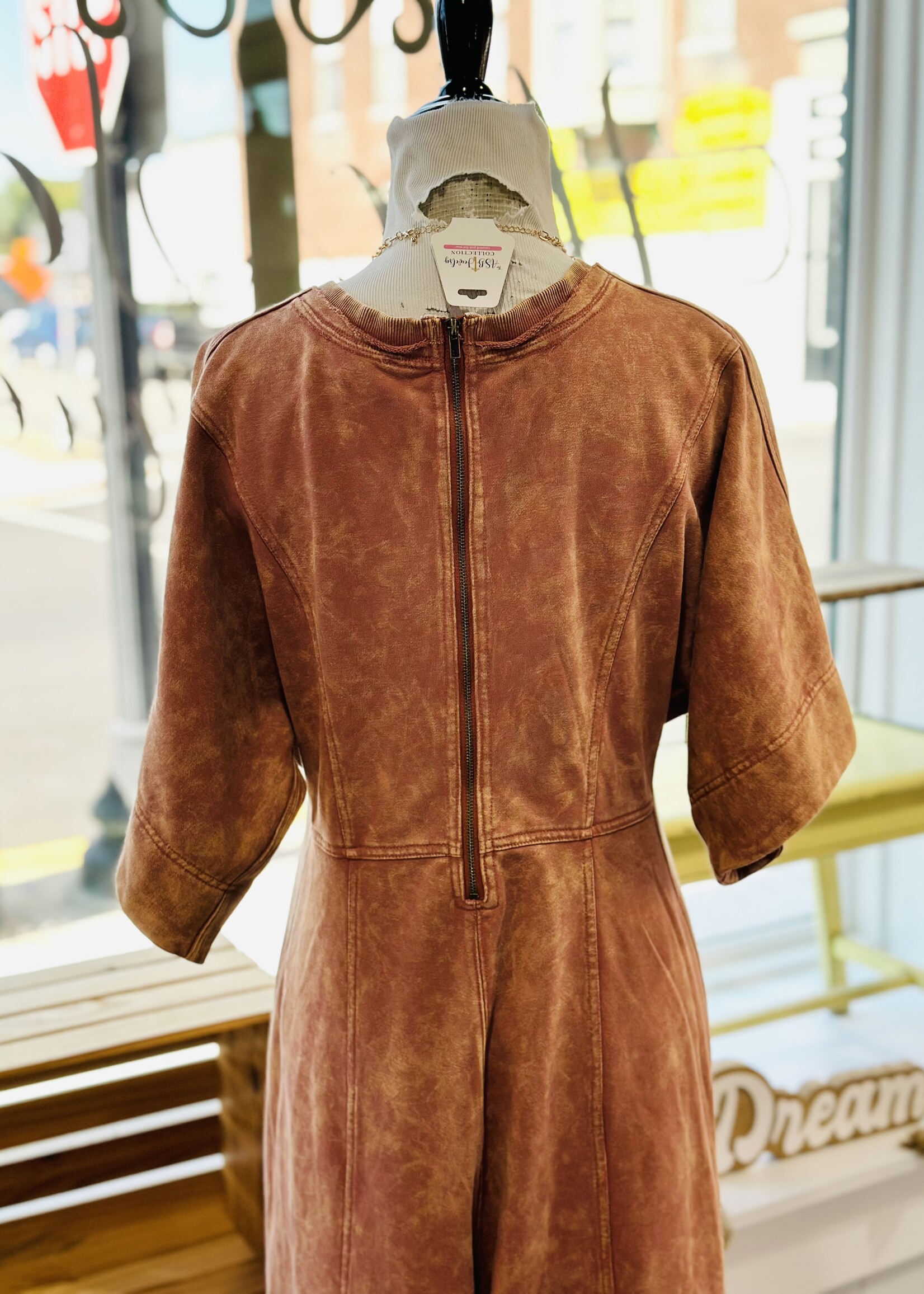 Eesome Spice V-Neck Jumpsuit