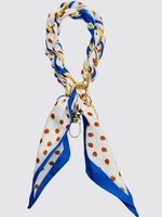 Strawberry Silk Scarf Phone Wristlet/Bag Charm