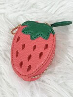 Strawberry Zipper Pouch Bag Charm