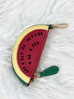 Watermelon Zipper Pouch Bag Charm