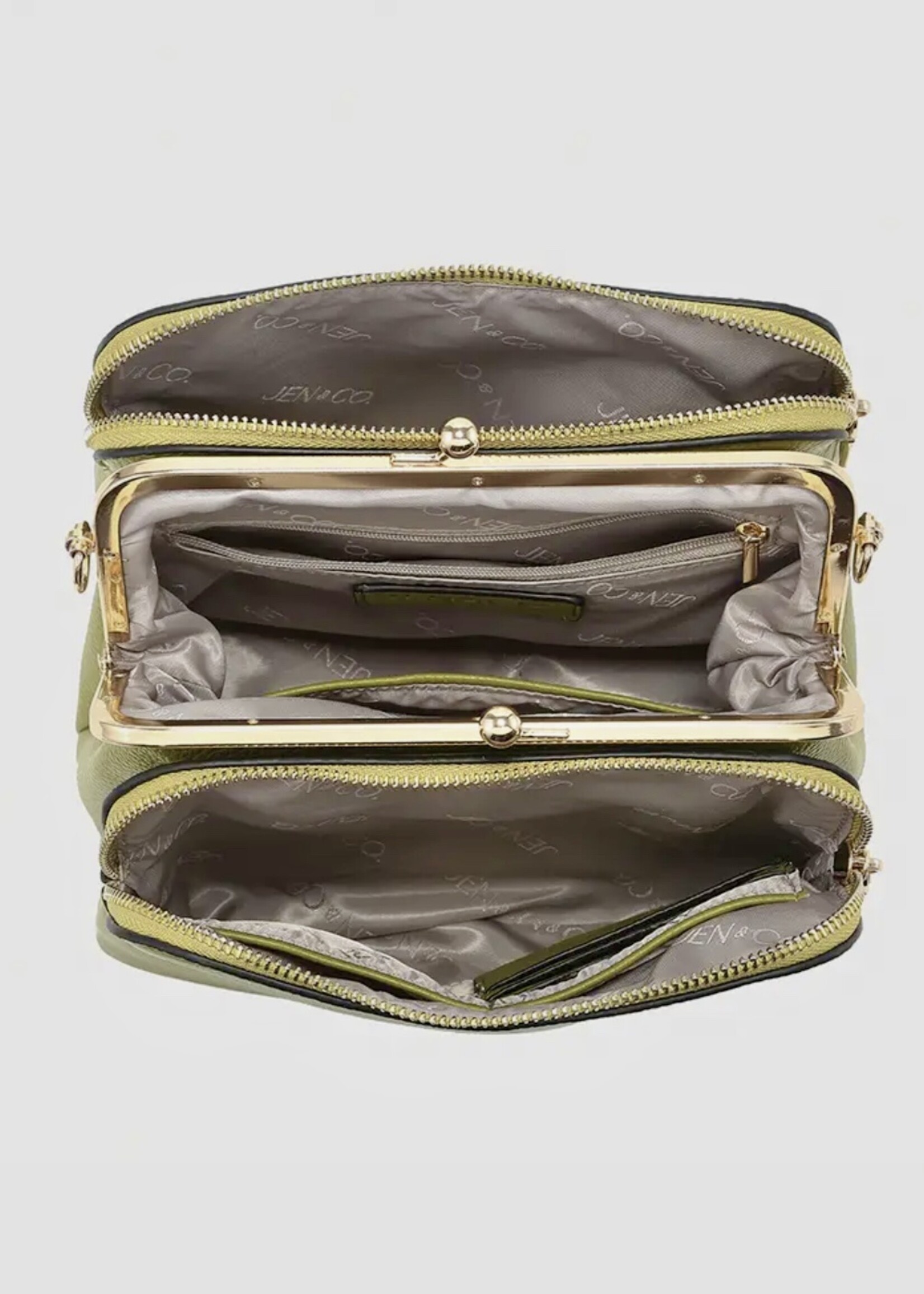 Jen & Co. The Kiva Crossbody in Black