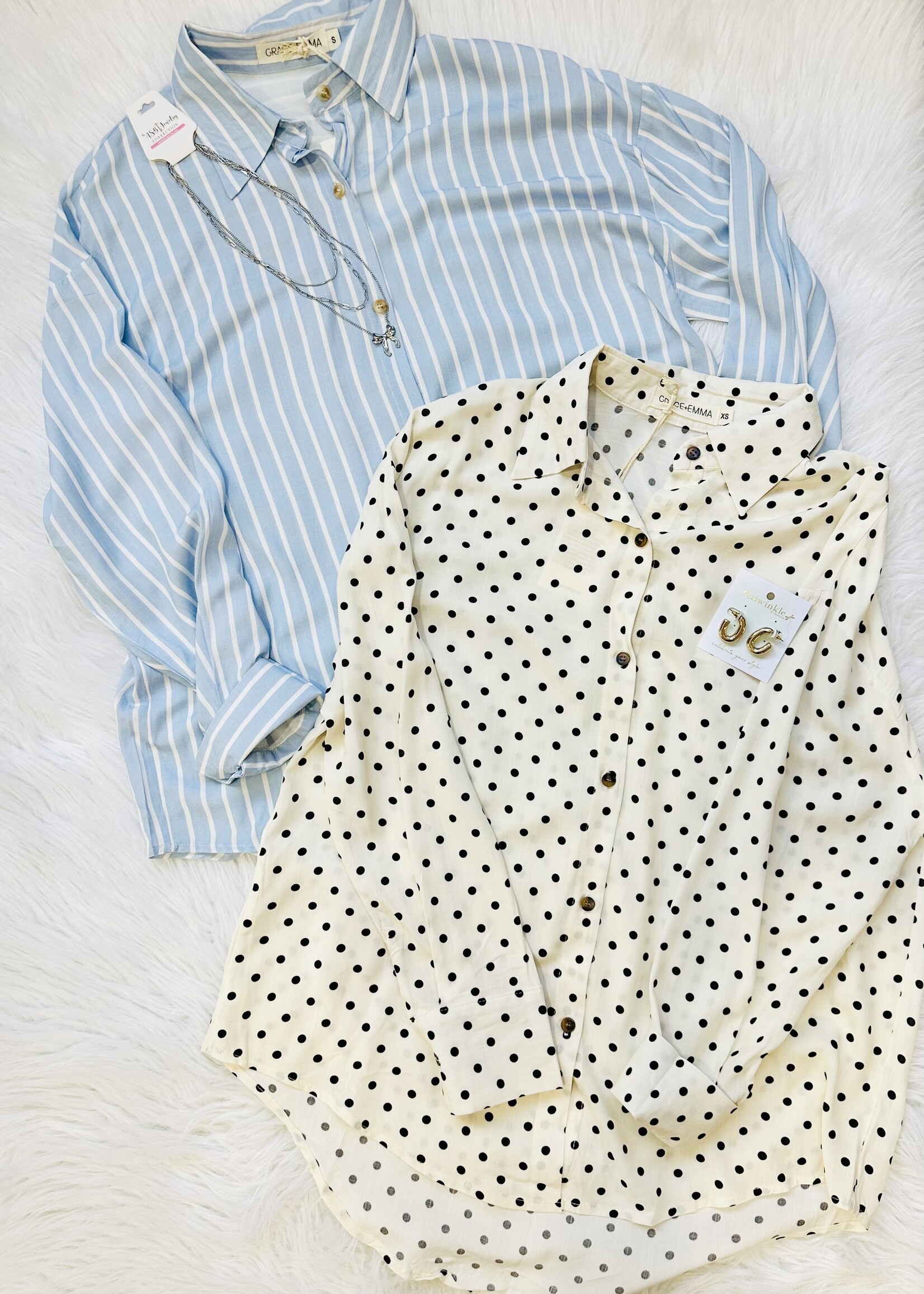 Grace+Emma Kathryn Classic Button Up