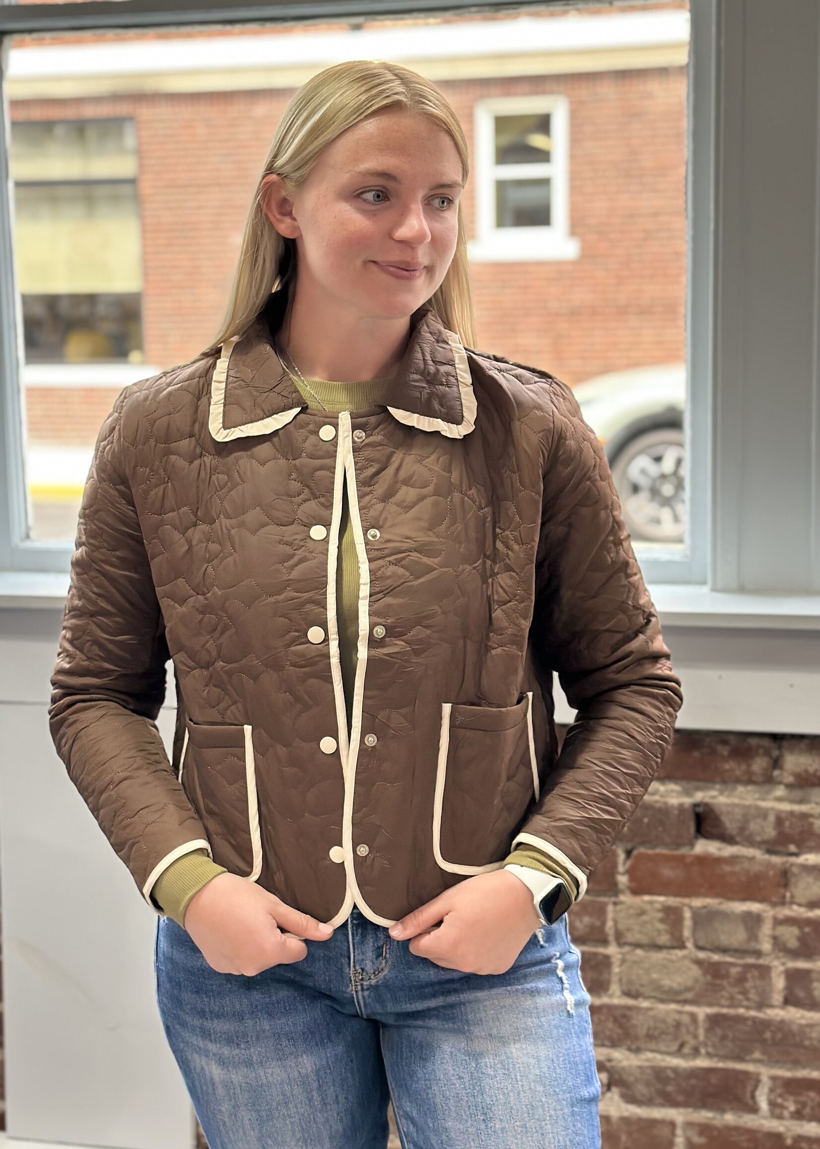 Grace+Emma Quilted Lightweight Jacket