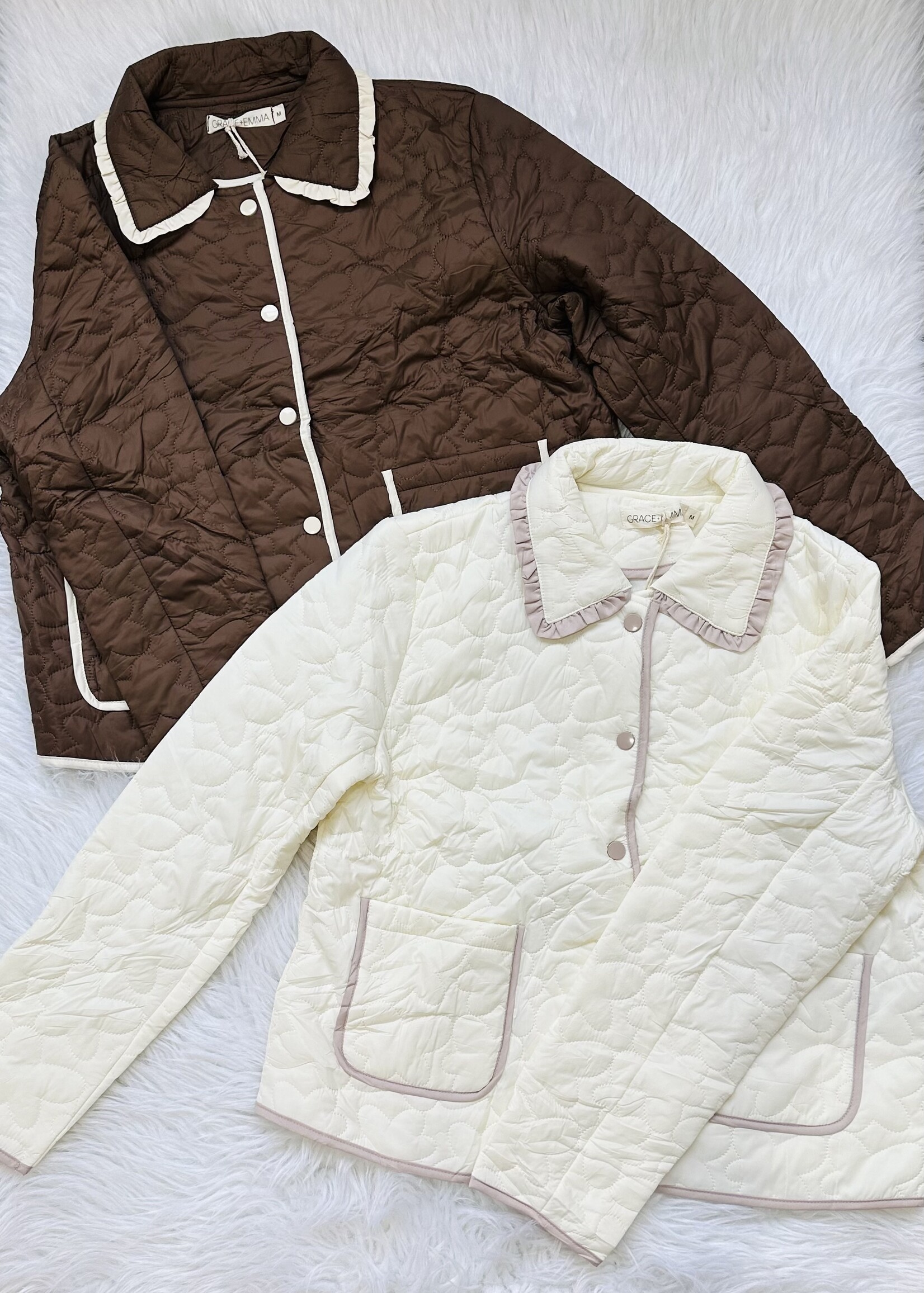 Grace+Emma Quilted Lightweight Jacket