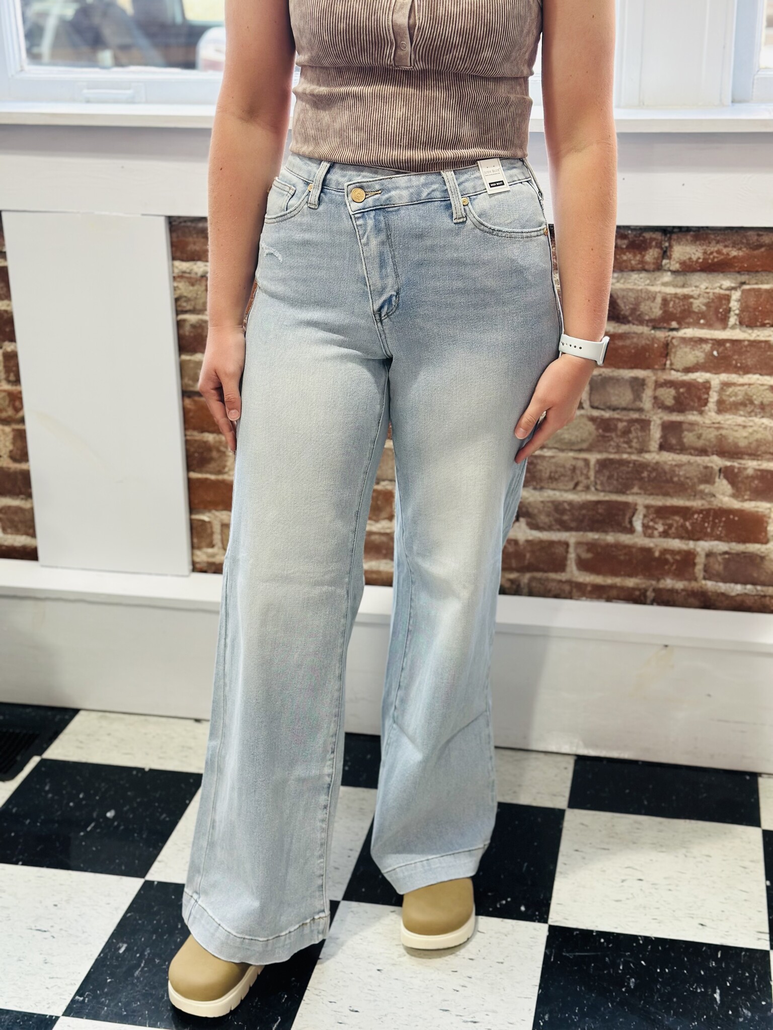 The Return of Wide Leg Denim