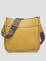 Jen & Co. Mustard Chloe Crossbody Purse