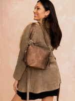 Jen & Co. The Dylan Purse in Cocoa Pearl